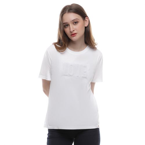 Obermain Pakaian T Shirt Wanita Joan Ss Tee In White
