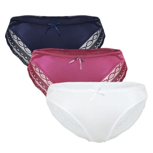 Obermain Pakaian Underwear Wanita Lace Bikini 03 In Multi Colour