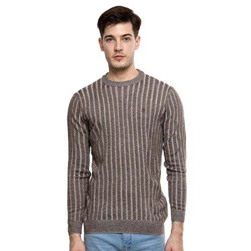 Obermain Pakaian Sweater Pria Molusca Sweater In Brown